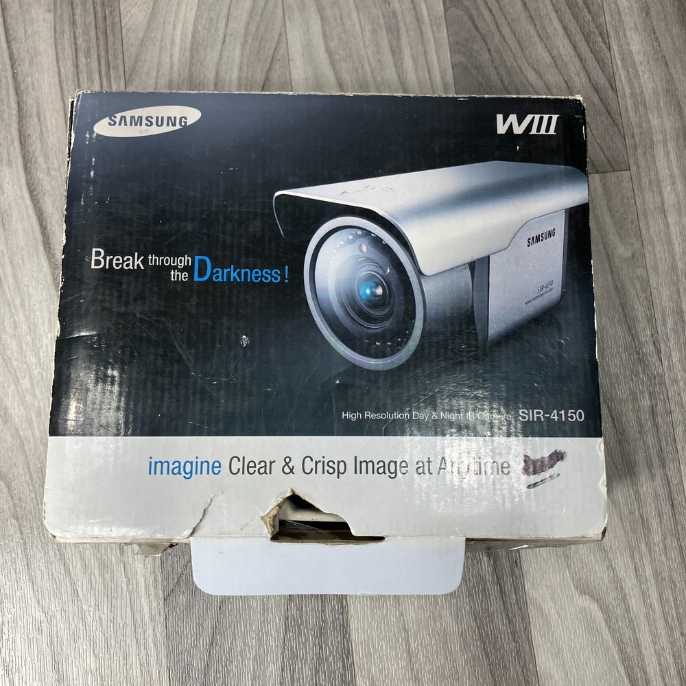 Samsung WIII High Resolution Day & Night IR Camera SIR‎ 4150